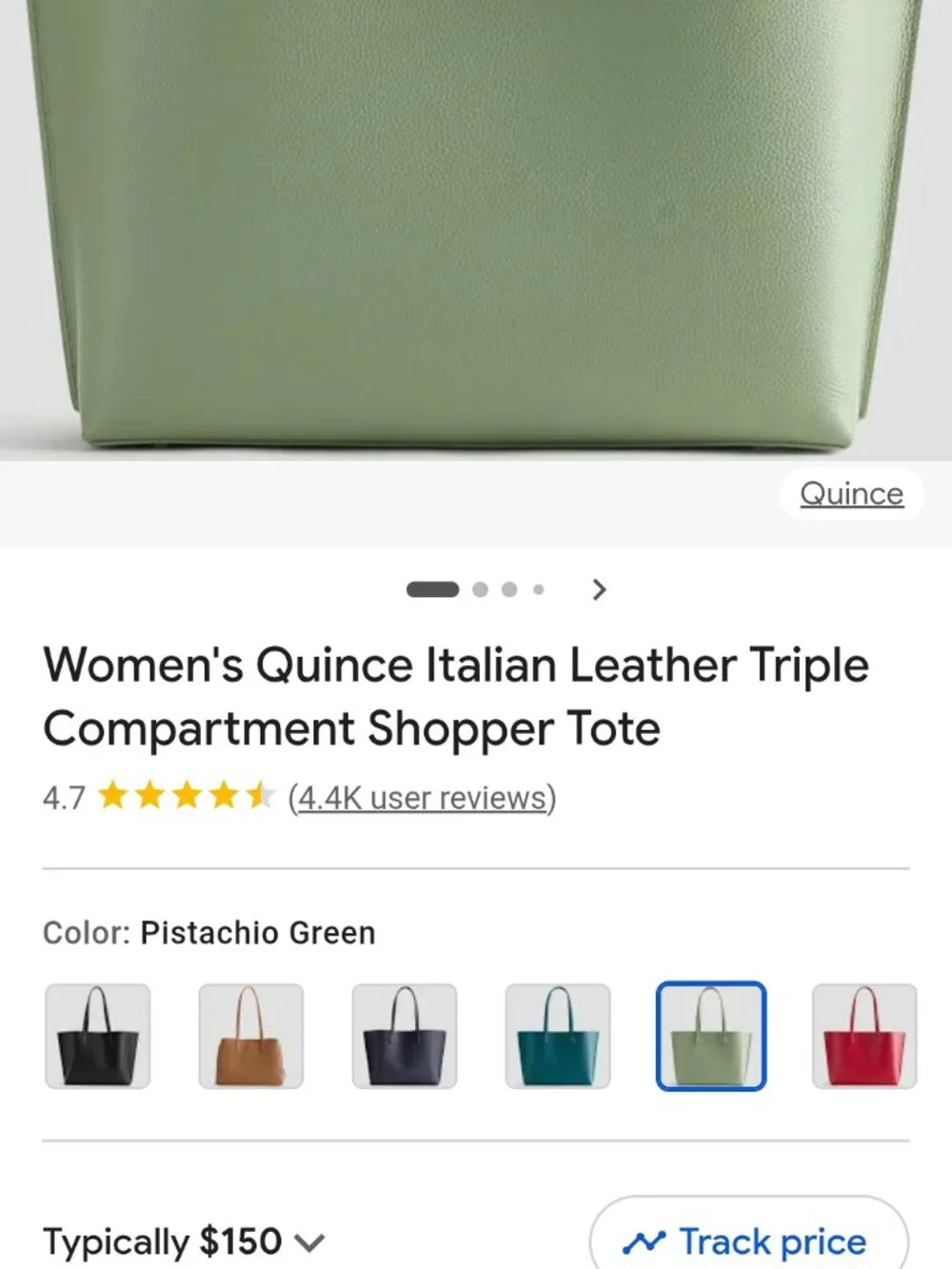 Brand New Quince Shopper Tote